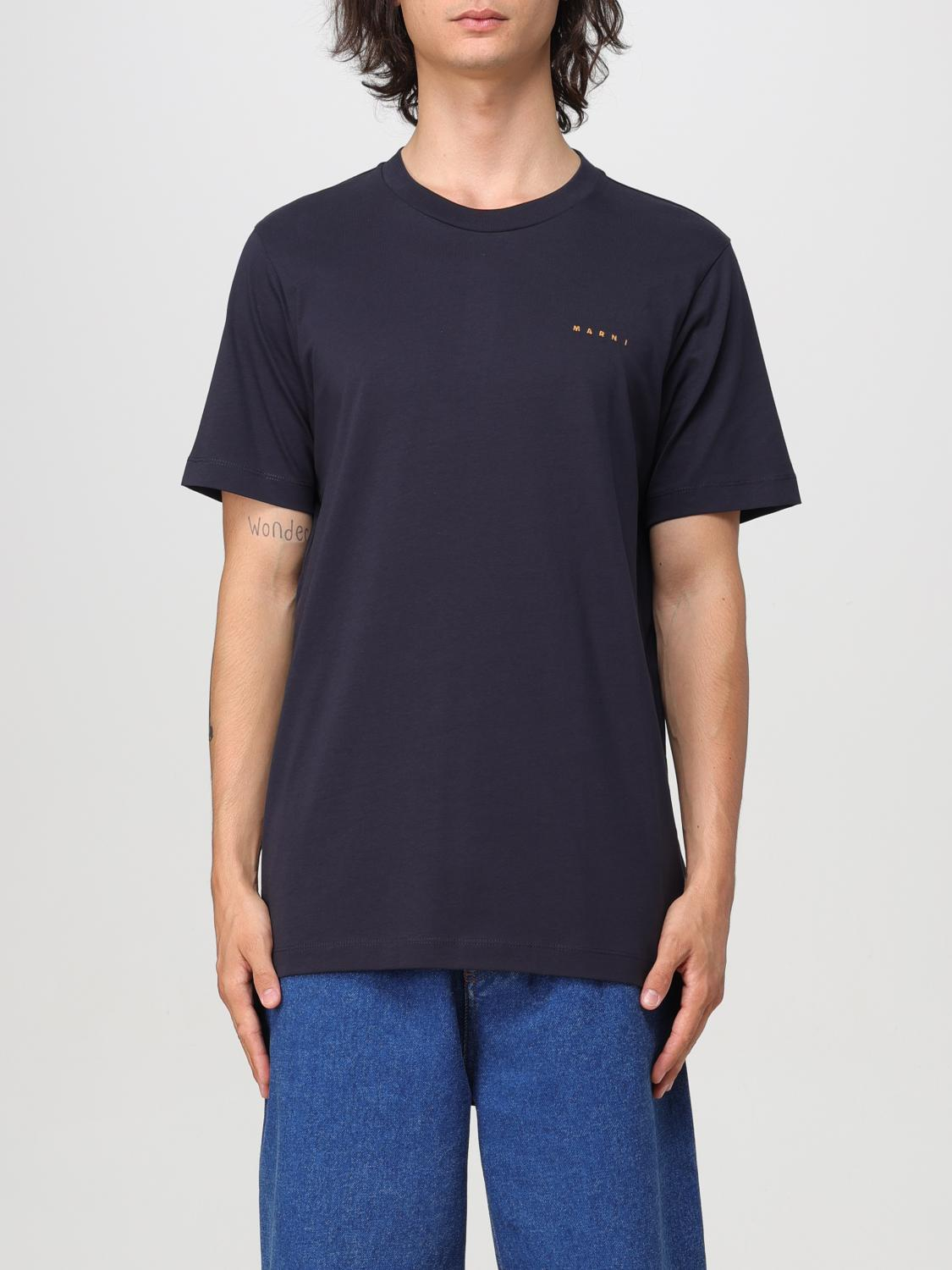 [Marni] T-shirts Short Sleeve FW25 HUMU0198X1UTCZ57 00B99