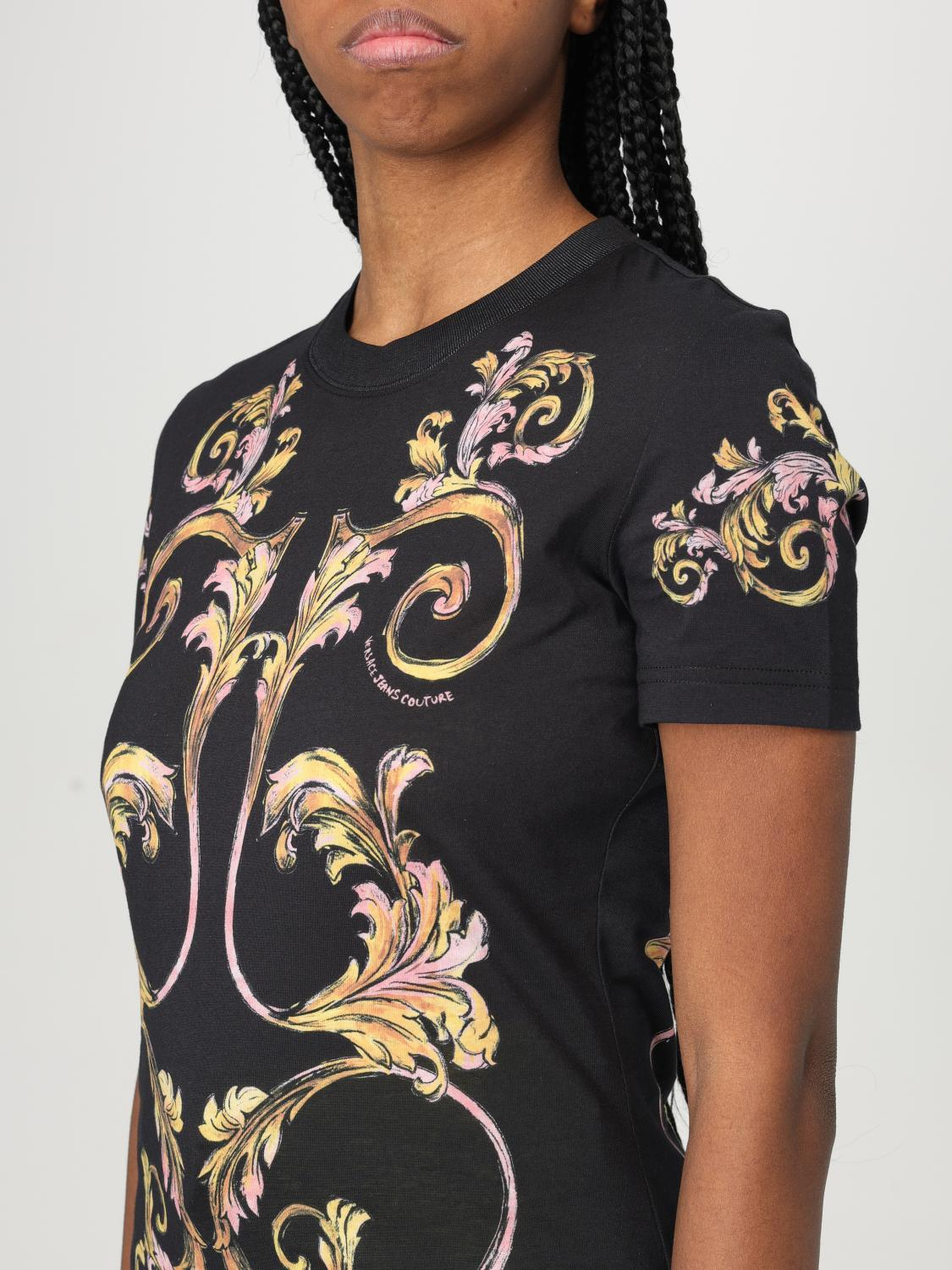 [VERSACE JEANS COUTURE] T-shirts Short Sleeve FW25 78HAH6P8JS472 G89