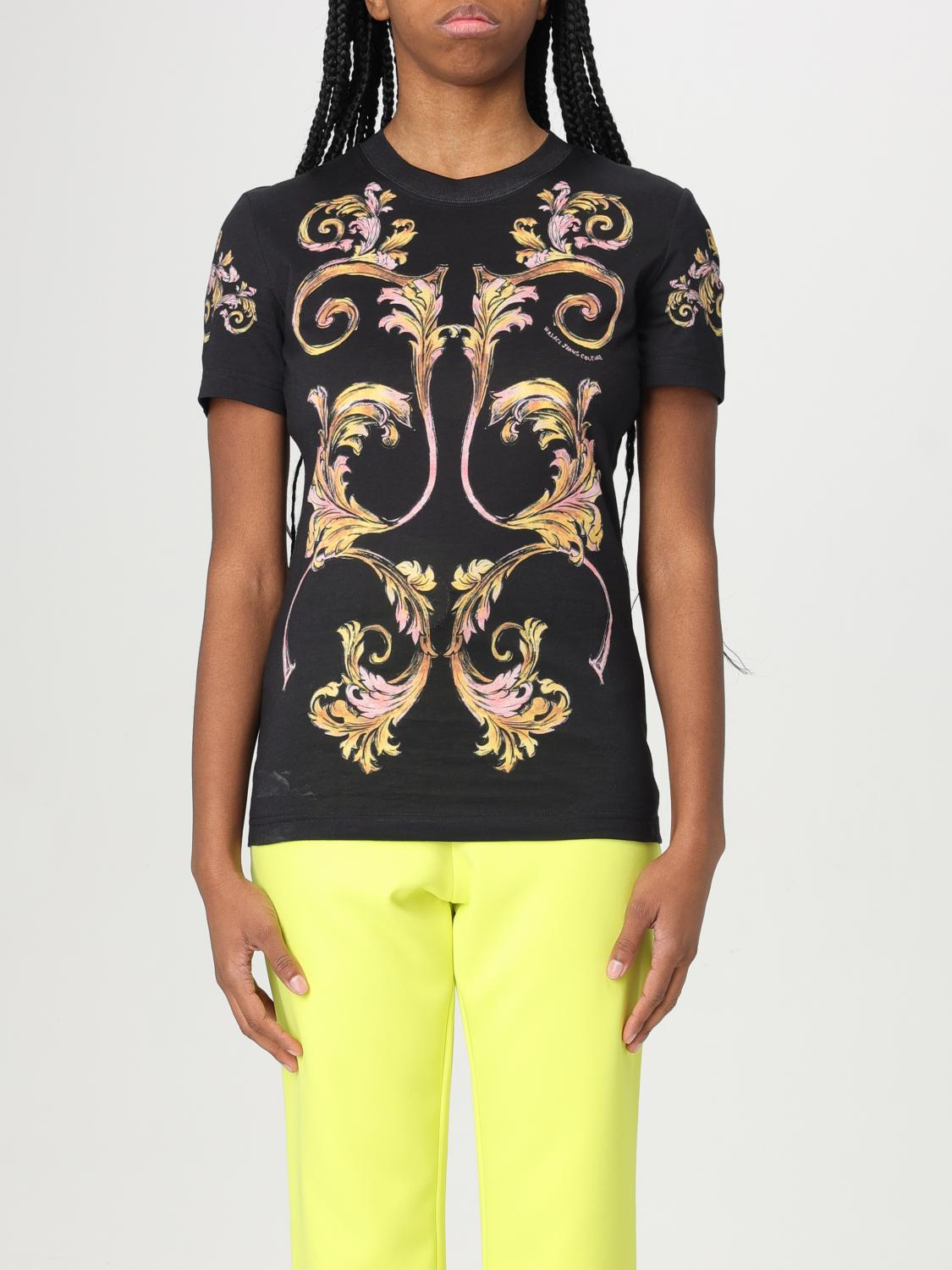 [VERSACE JEANS COUTURE] T-shirts Short Sleeve FW25 78HAH6P8JS472 G89