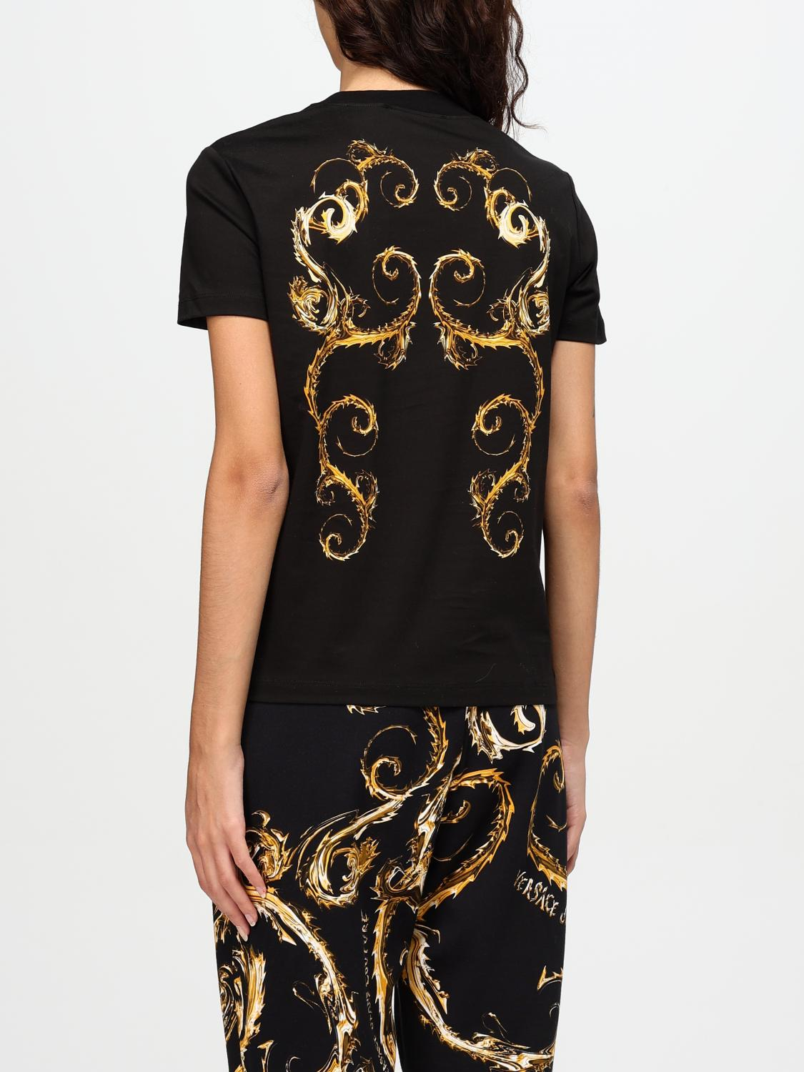 [VERSACE JEANS COUTURE] T-shirts Short Sleeve FW25 77HAH6P3JS424 G89