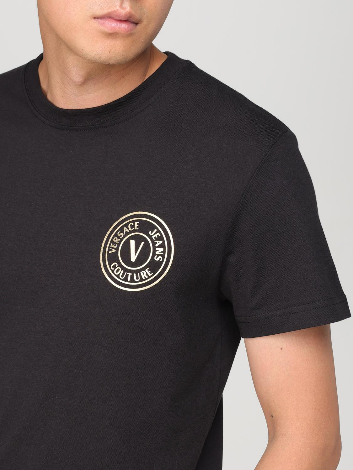 [VERSACE JEANS COUTURE] T-shirts Short Sleeve FW25 77GAHT00CJ00T G89