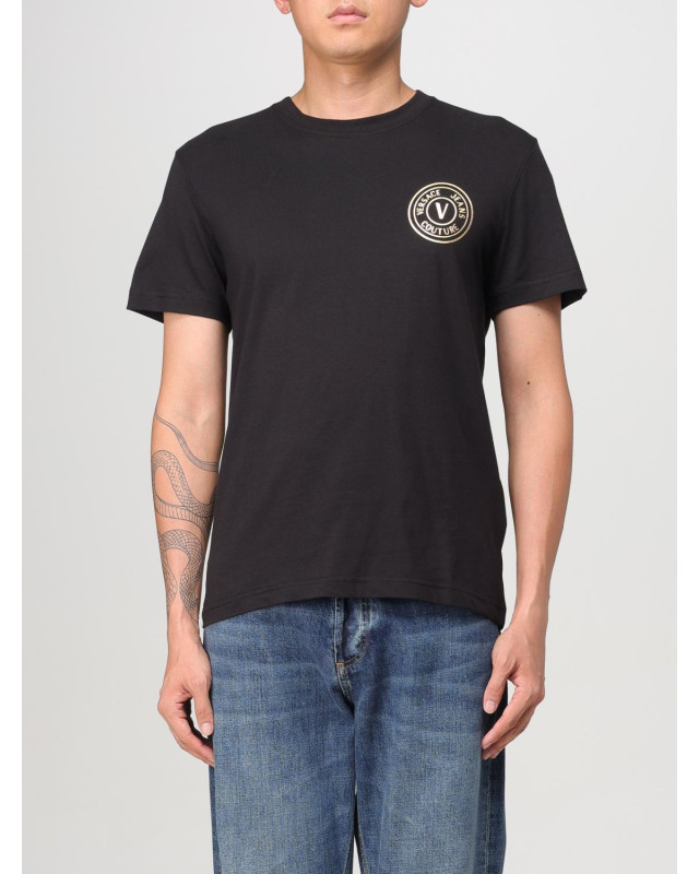[VERSACE JEANS COUTURE] T-shirts Short Sleeve FW25 77GAHT00CJ00T G89