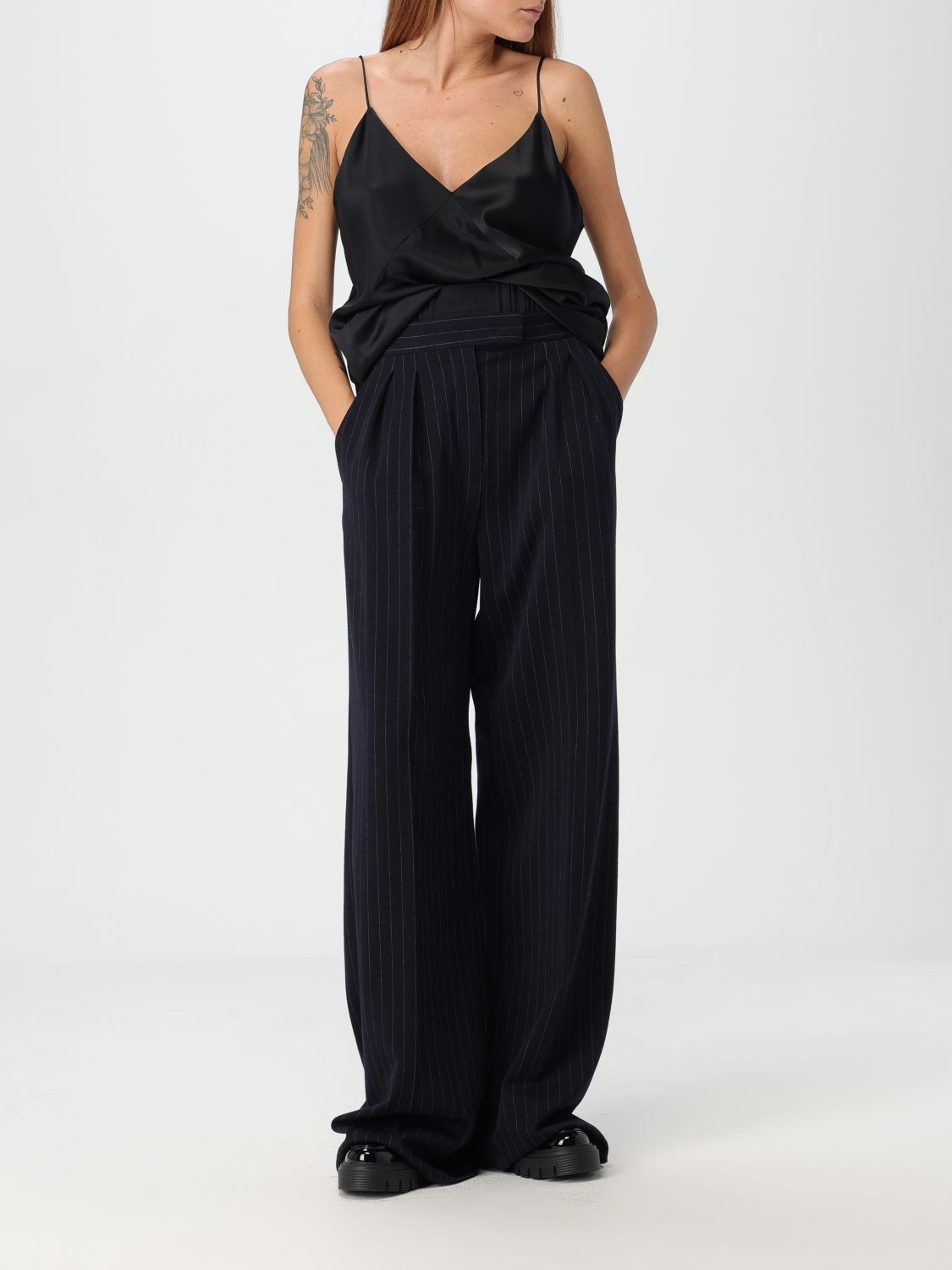 [MAX MARA PIANOFORTE] Tank top FW25 2421166014600 002