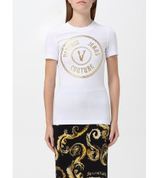 [VERSACE JEANS COUTURE] T-shirts Short Sleeve FW25 77HAHT02CJ03T G03