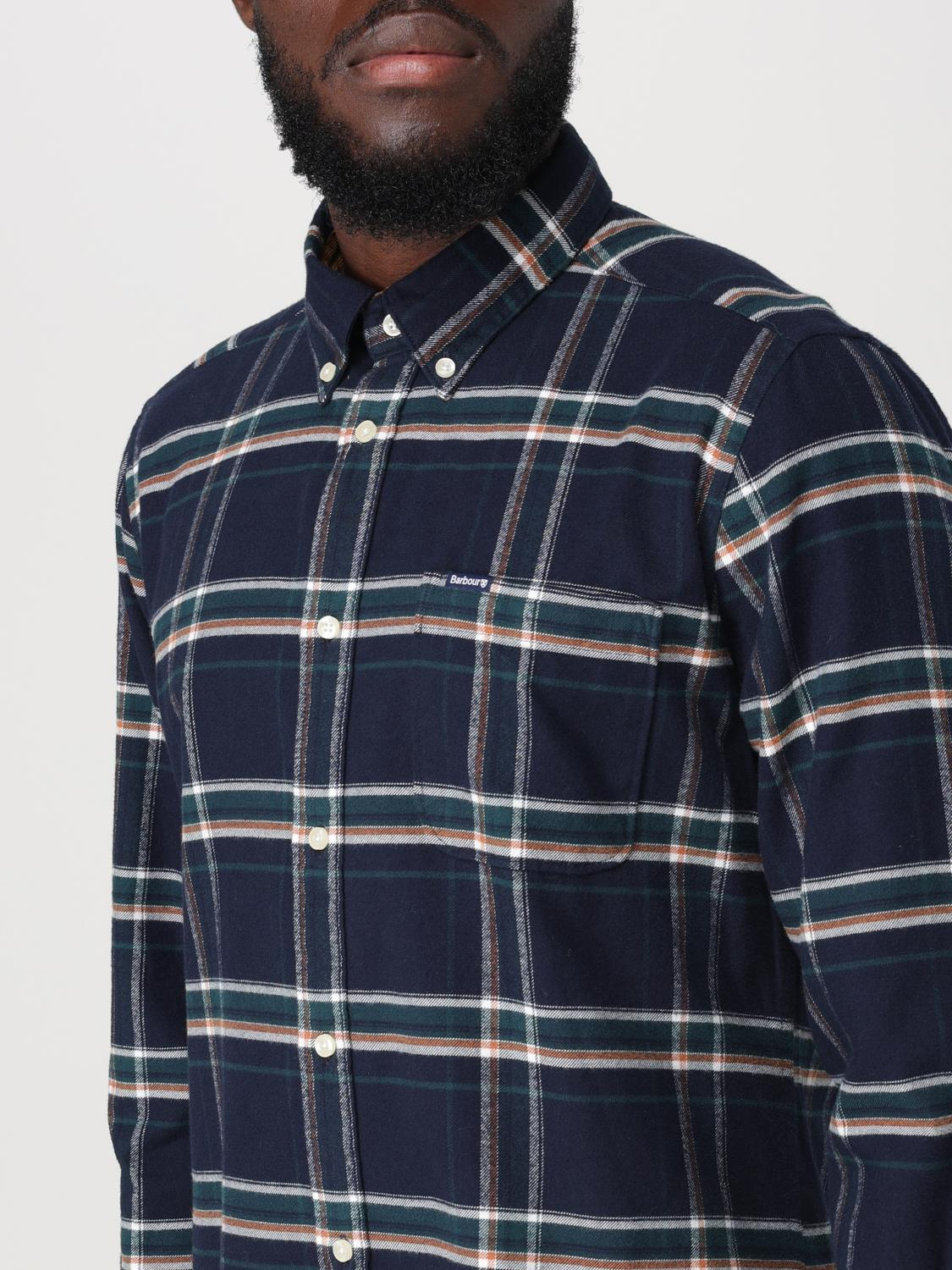 [Barbour] Shirts Long Sleeve FW25 MSH5037MSH BL53