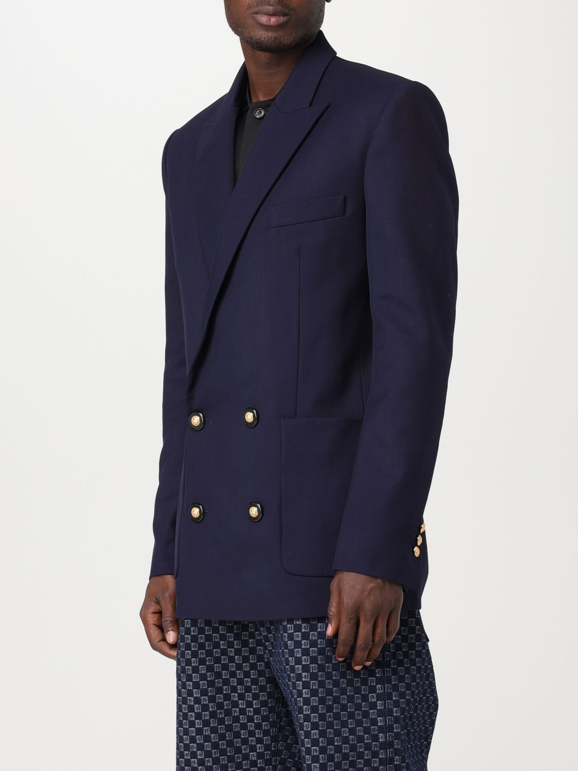 [Balmain] Casual Jacket FW25 BH0SI625WB02 6UB