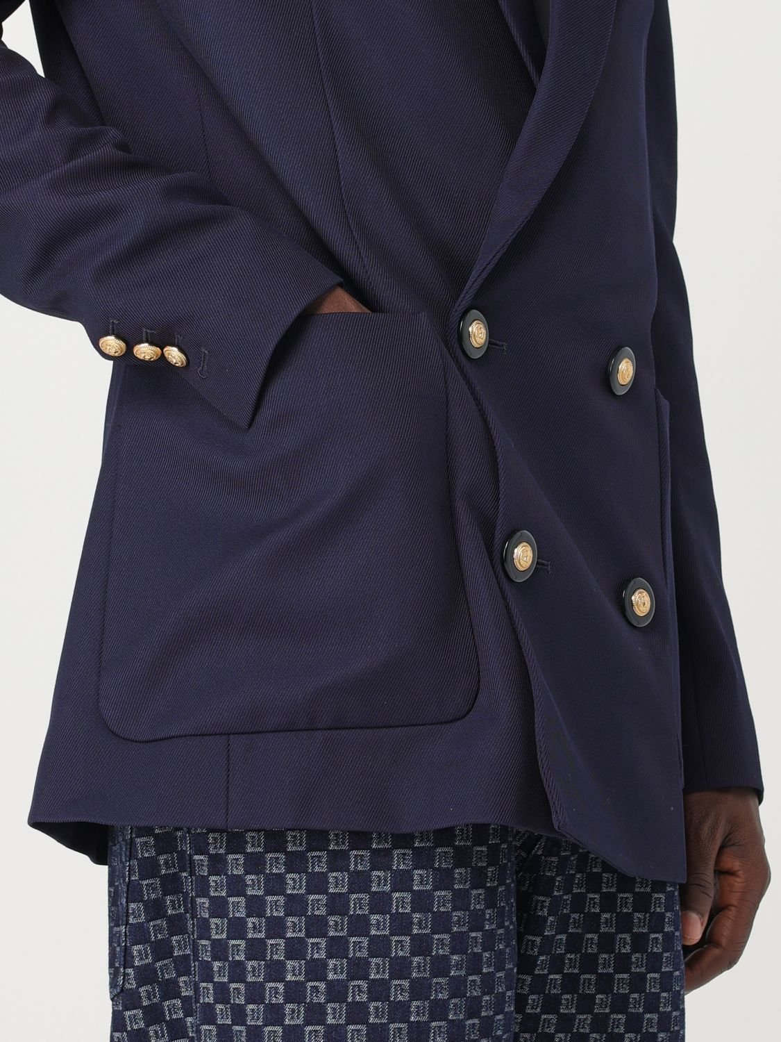 [Balmain] Casual Jacket FW25 BH0SI625WB02 6UB