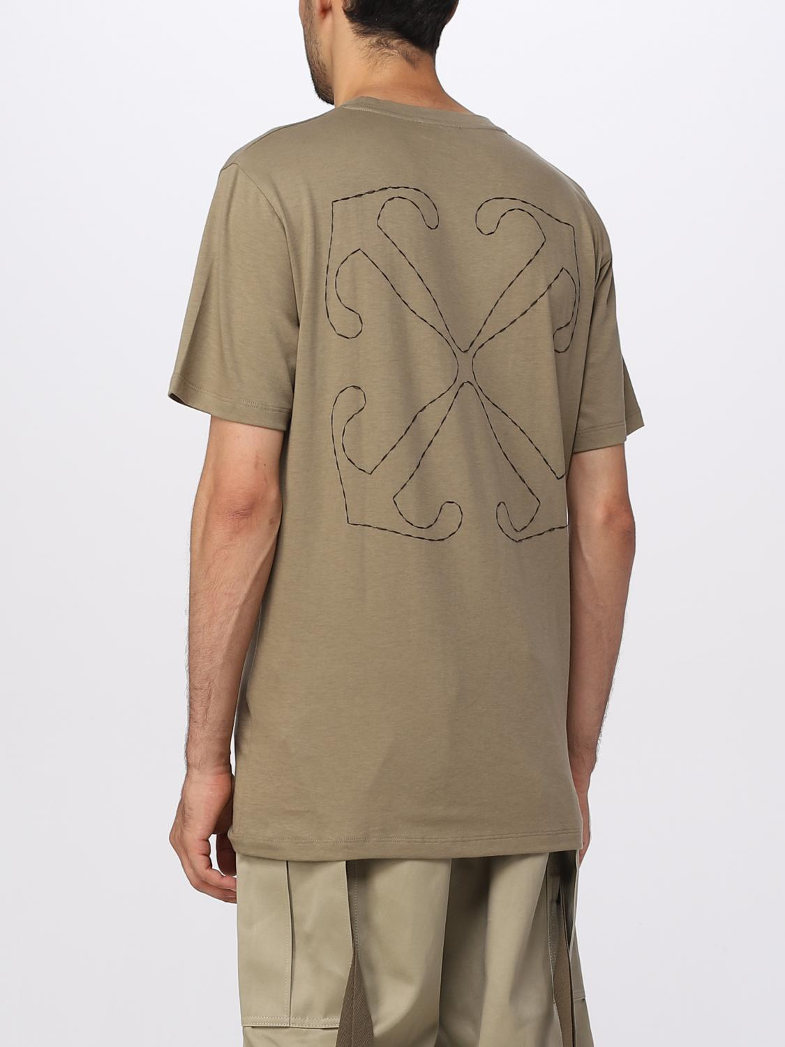 [Off-White] T-shirts Short Sleeve FW25 OMAA027F23JER008 6110