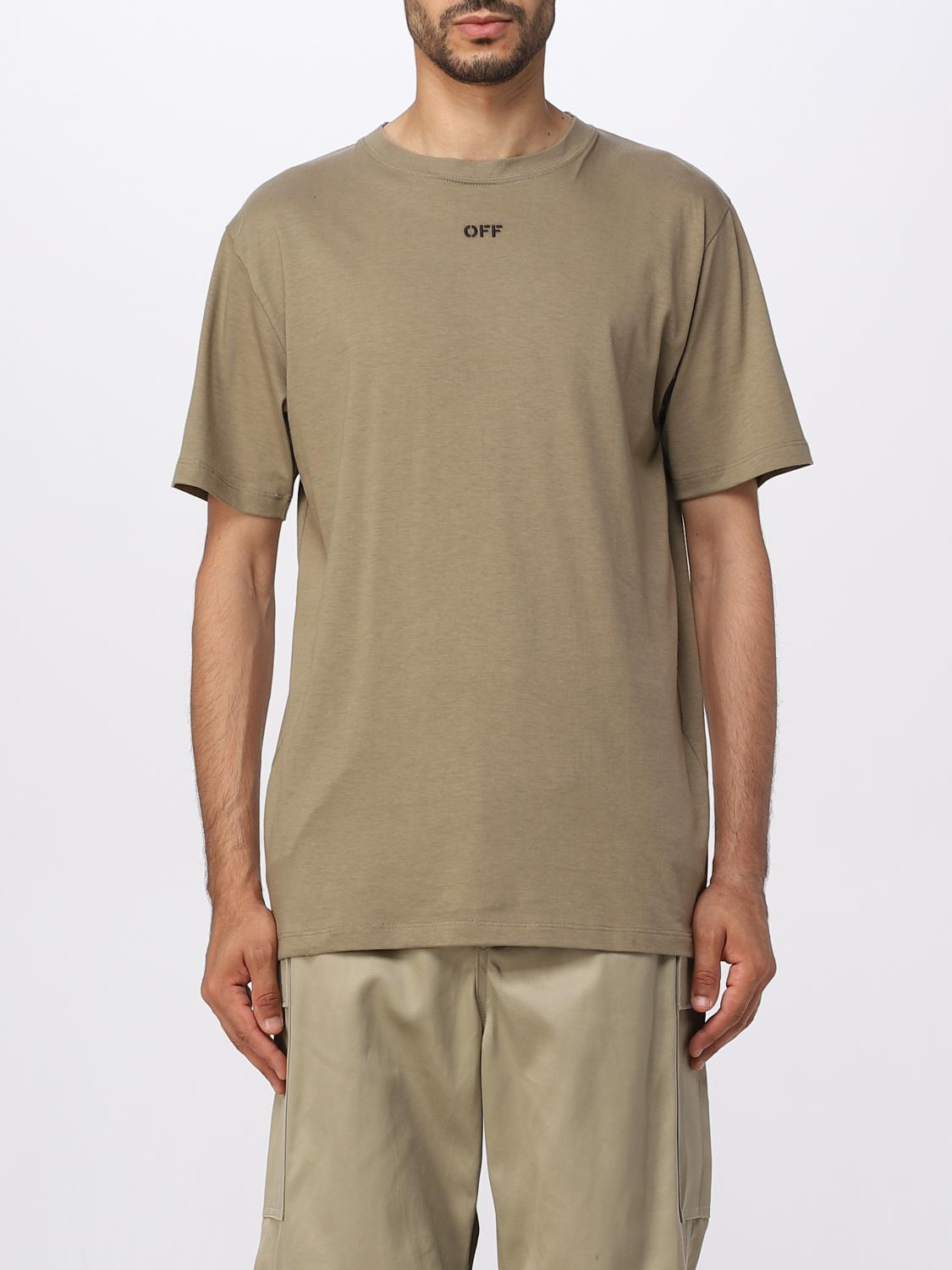 [Off-White] T-shirts Short Sleeve FW25 OMAA027F23JER008 6110