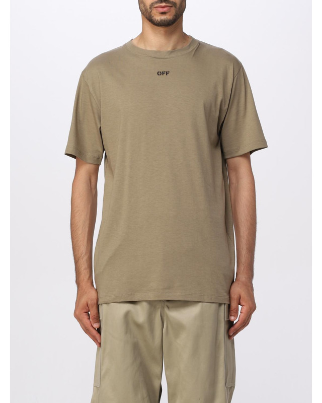 [Off-White] T-shirts Short Sleeve FW25 OMAA027F23JER008 6110