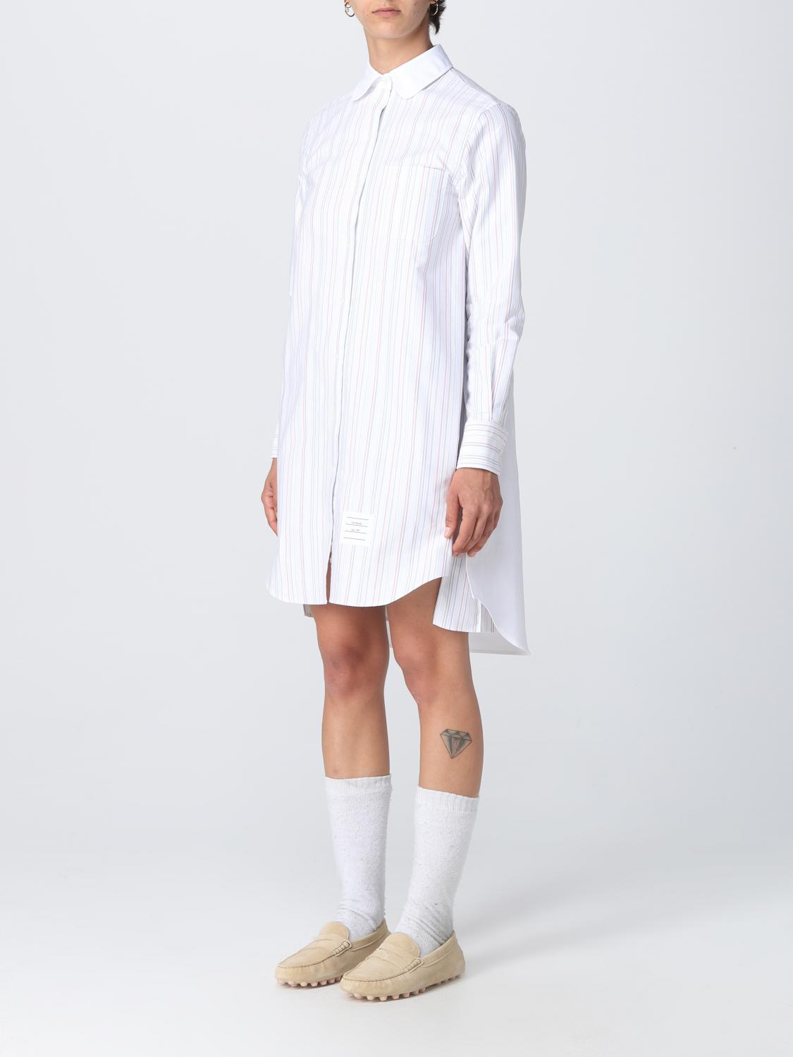 [Thom Browne] Long sleeve dress FW25 FDSD95CF0272 996