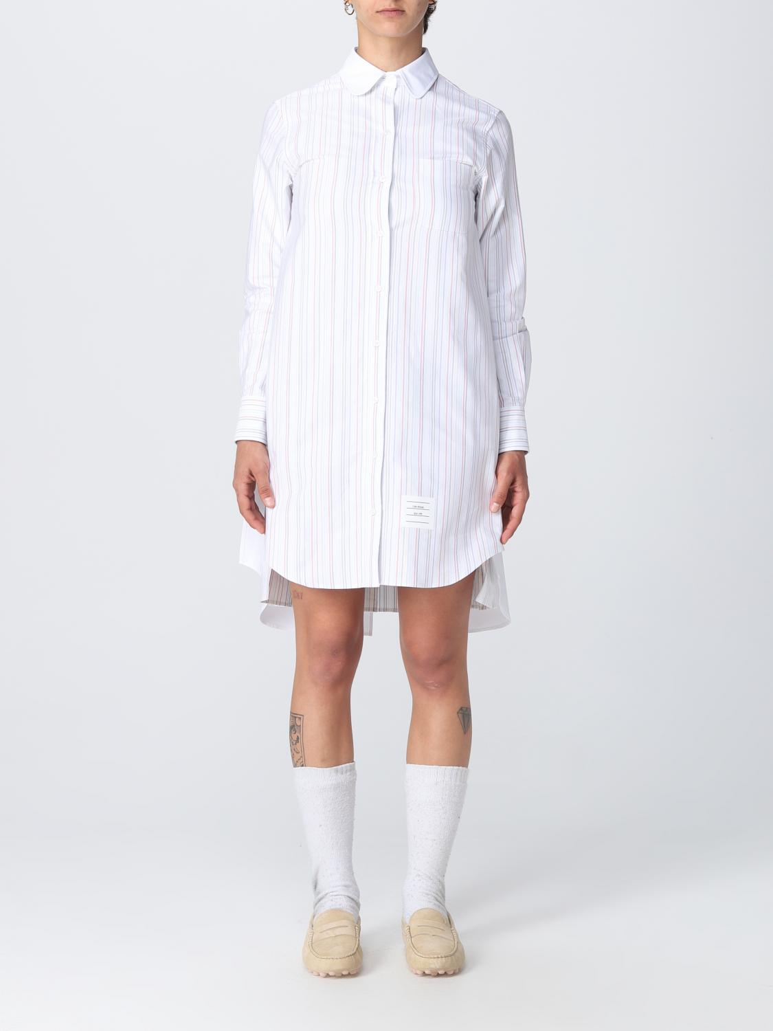 [Thom Browne] Long sleeve dress FW25 FDSD95CF0272 996