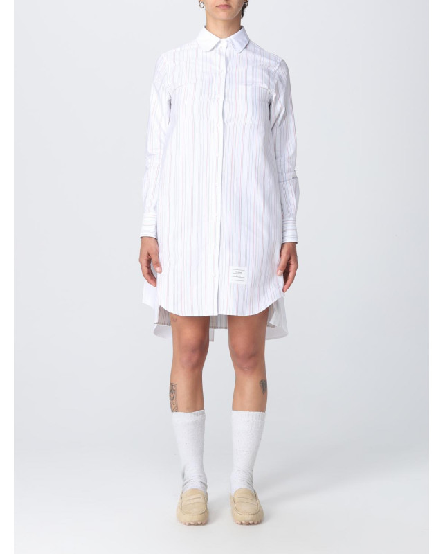 [Thom Browne] Long sleeve dress FW25 FDSD95CF0272 996