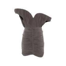 [MAGDA BUTRYM] Sleeveless dress SS26 SUKIENKA 33  BROWN