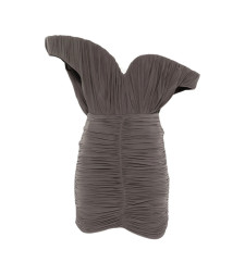 [MAGDA BUTRYM] Sleeveless dress SS26 SUKIENKA 33  BROWN