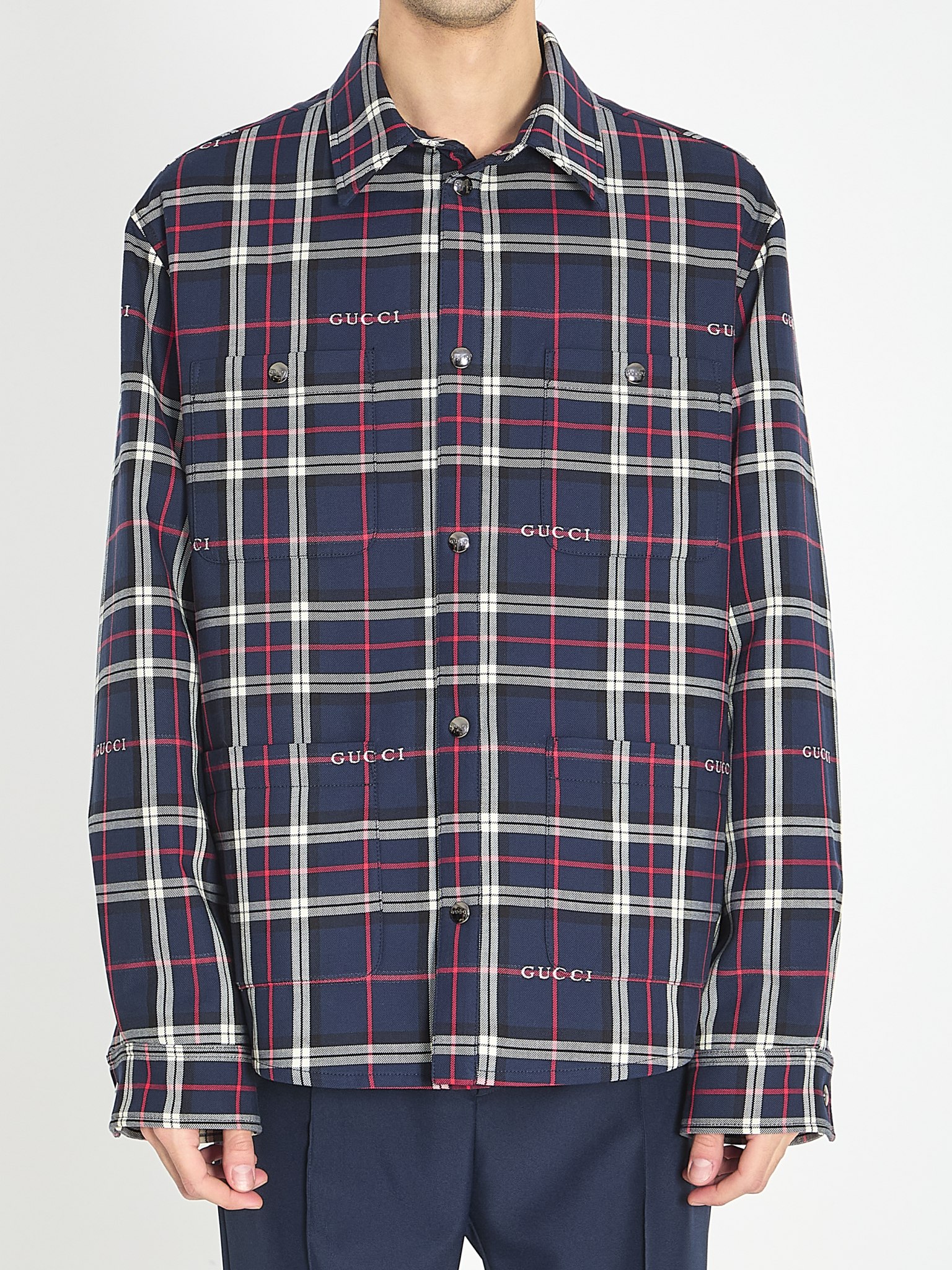 [Gucci] Shirts Long Sleeve SS26 853013_ZAUAC_4069