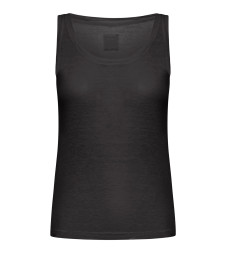 [120% LINO] T-shirts Sleeveless SS26 33ALIW7753000B568S00S0065R BLACK SOLI