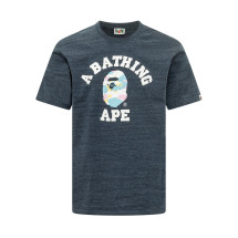 [BAPE] T-shirts Short Sleeve SS26 001TEM301025M NAVY