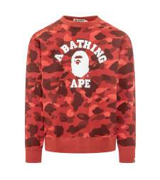 [BAPE] Sweatshirt SS26 001SWM301008M RED