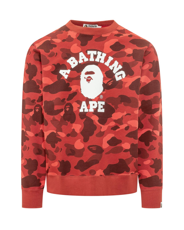 [BAPE] Sweatshirt SS26 001SWM301008M RED