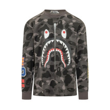 [BAPE] T-shirts Long Sleeve SS26 001LTM301006M BLACK