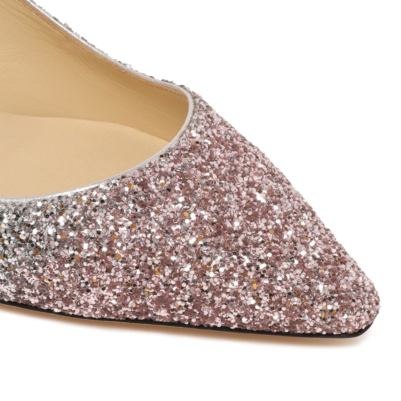 [Jimmy Choo] Pumps SS26 J000130932-VNBBALLETPINKSILV