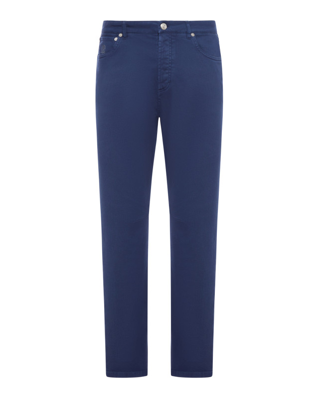 [Brunello Cucinelli] Trousers SS26 M277PX1290C7504 DENIM