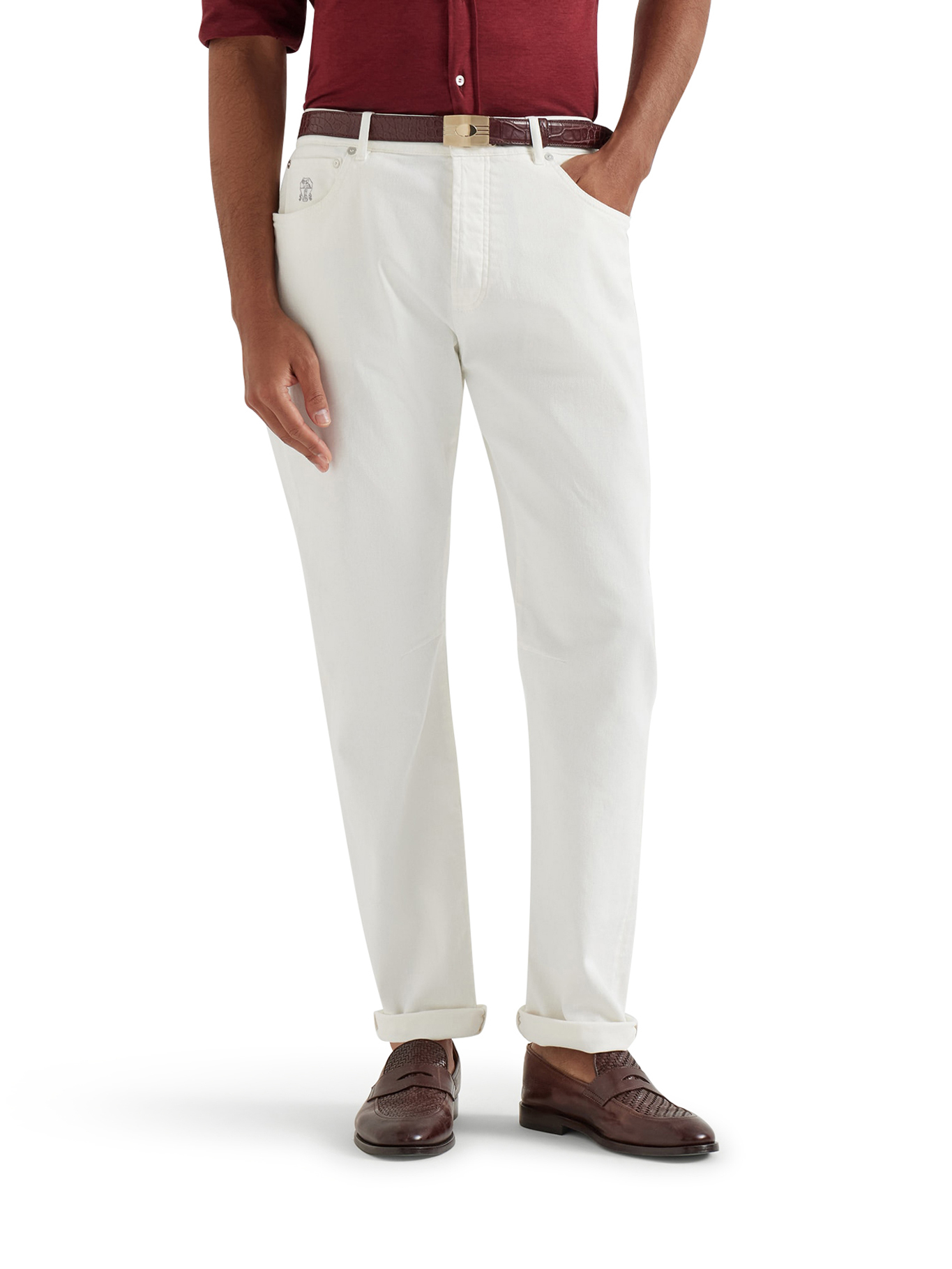 [Brunello Cucinelli] Trousers SS26 M277PX1290C7210 NEVE