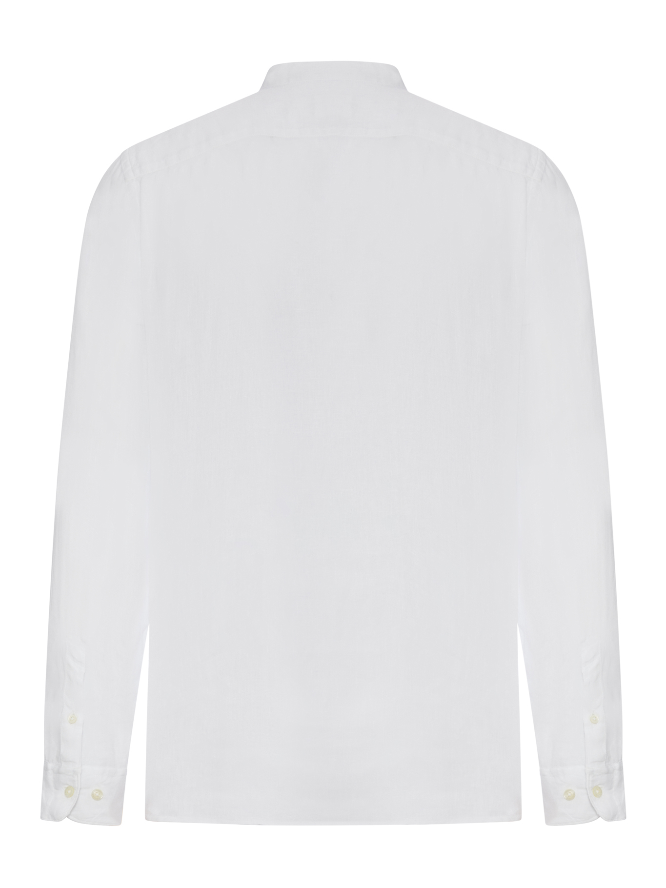 [120% LINO] Shirts Long Sleeve SS26 33ALIM11590000115000000050 WHITE