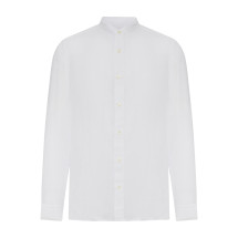 [120% LINO] Shirts Long Sleeve SS26 33ALIM11590000115000000050 WHITE