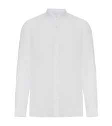 [120% LINO] Shirts Long Sleeve SS26 33ALIM11590000115000000050 WHITE