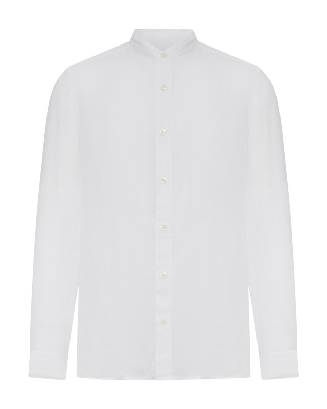 [120% LINO] Shirts Long Sleeve SS26 33ALIM11590000115000000050 WHITE