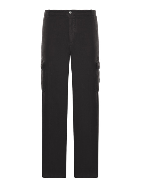 [120% LINO] Trousers SS26 33ALIM29DX0000476000000065 BLACK