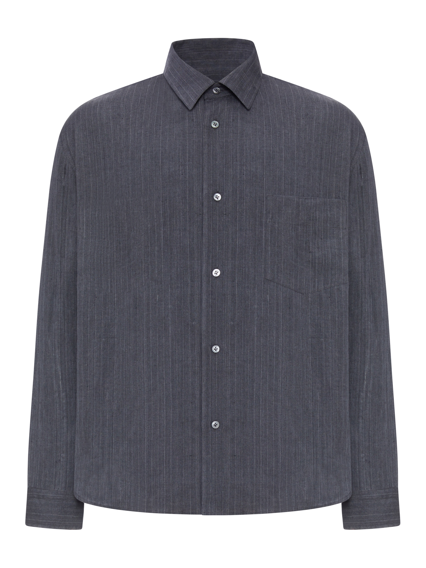 [Lardini] Shirts Long Sleeve SS26 PAABUPACA66204930BI BLUE