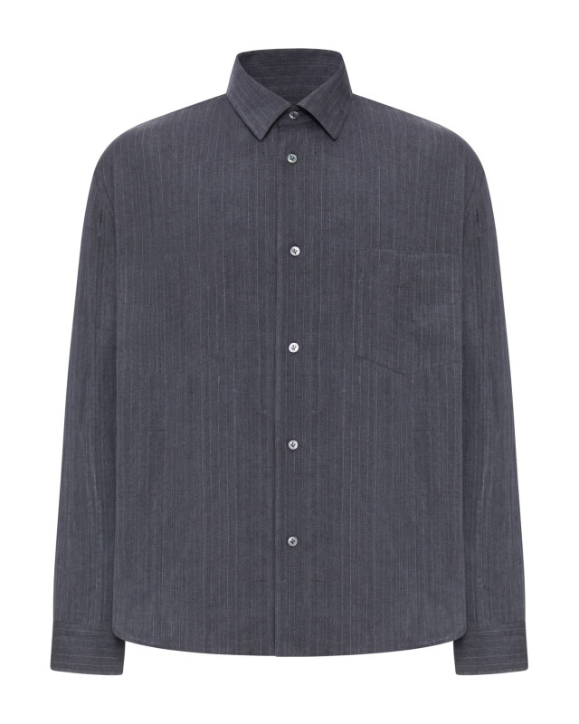 [Lardini] Shirts Long Sleeve SS26 PAABUPACA66204930BI BLUE