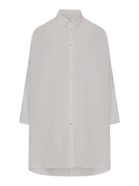 [120% LINO] Shirts Long Sleeve SS26 33ALIW1290000B317S00S00062 PEARL SOFT