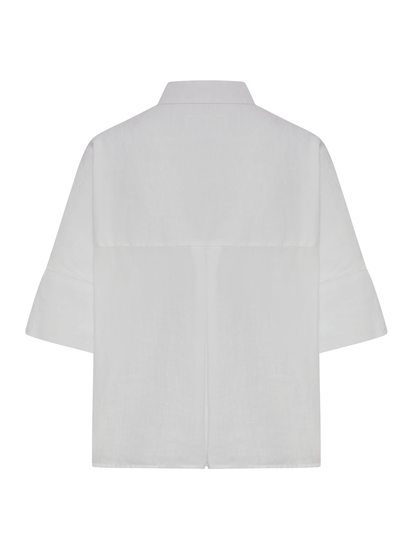 [120% LINO] Shirts Short Sleeve SS26 33ALIW12860000115S00S00062 PEARL SOFT