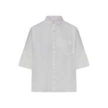 [120% LINO] Shirts Short Sleeve SS26 33ALIW12860000115S00S00062 PEARL SOFT