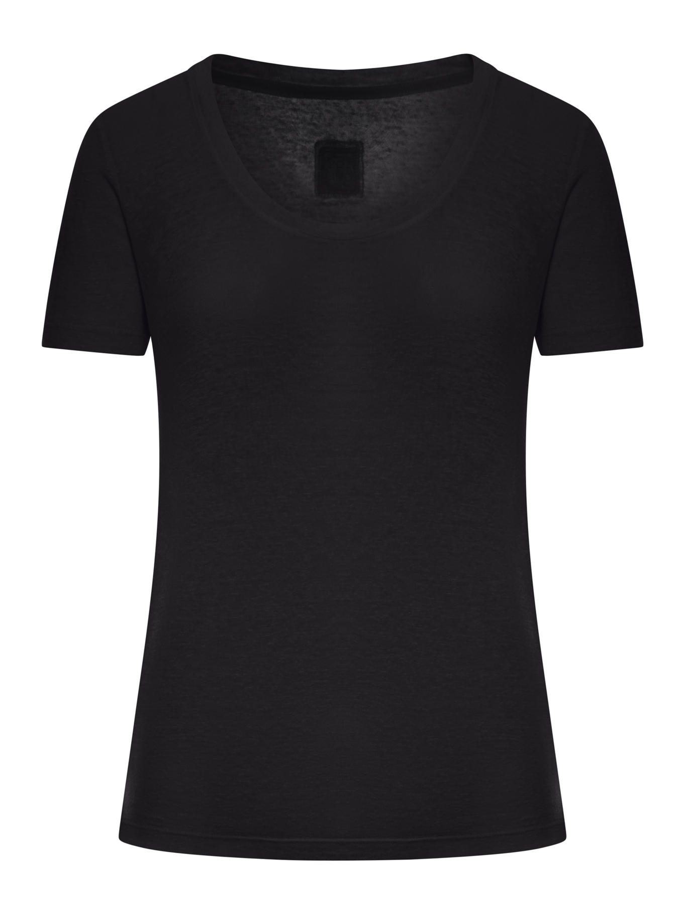 [120% LINO] T-shirts Short Sleeve SS26 33ALIW7761000B568S00S0065R BLACK SOLI