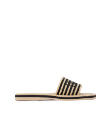 [Chloe] Mules SS26 CH26U19AXP905 BLACK WHITE 1