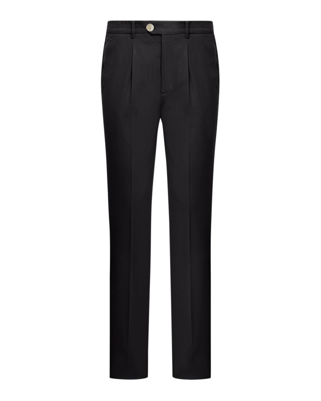 [Brunello Cucinelli] Trousers SS26 M289LE1450C101 BLACK