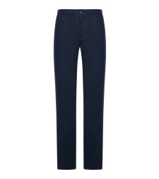 [Kiton] Trousers SS26 UPN01H096900100O00O BLUE NAVY