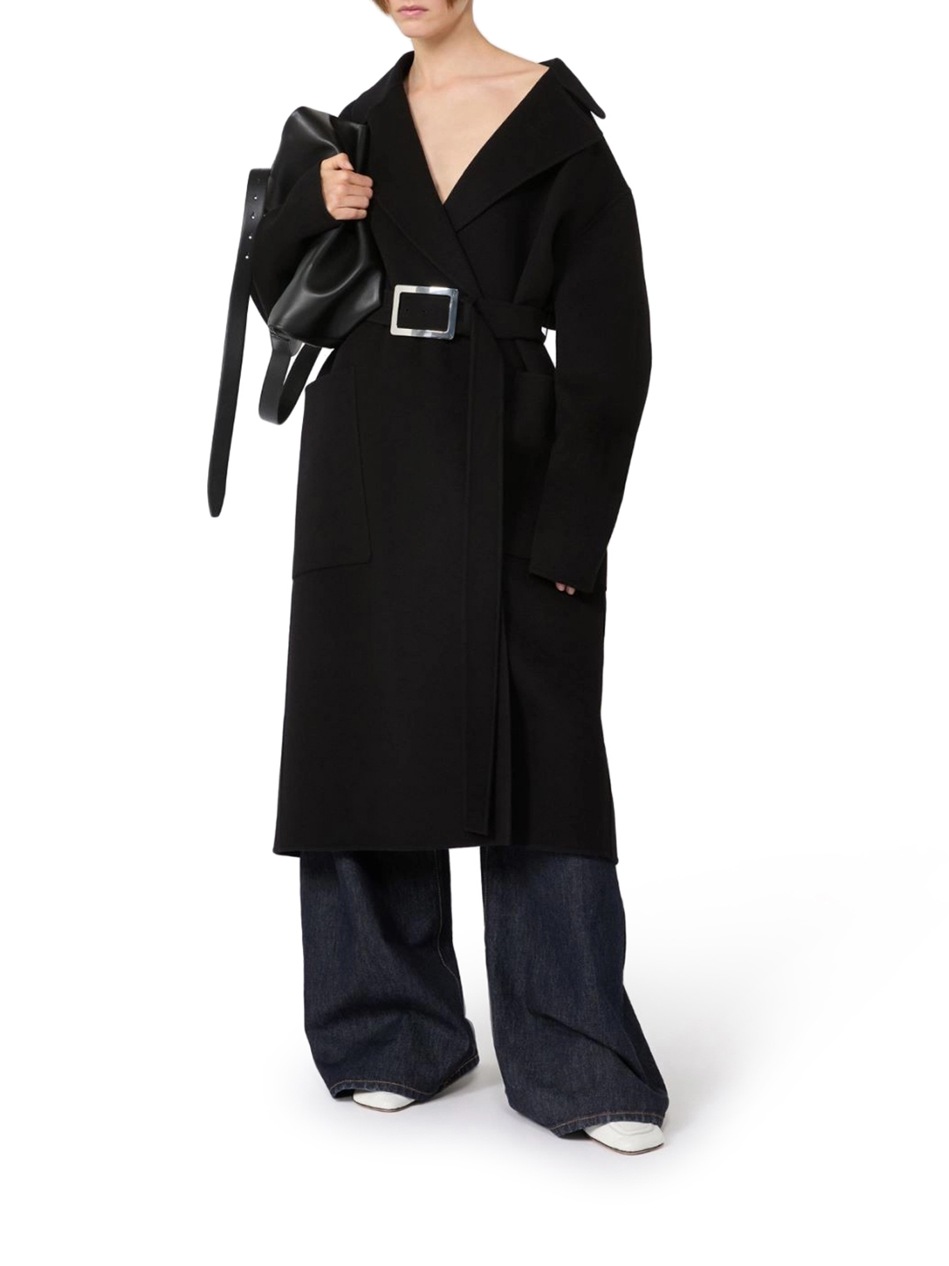 [SPORTMAX] Coat SS26 2612011041600013 BLACK