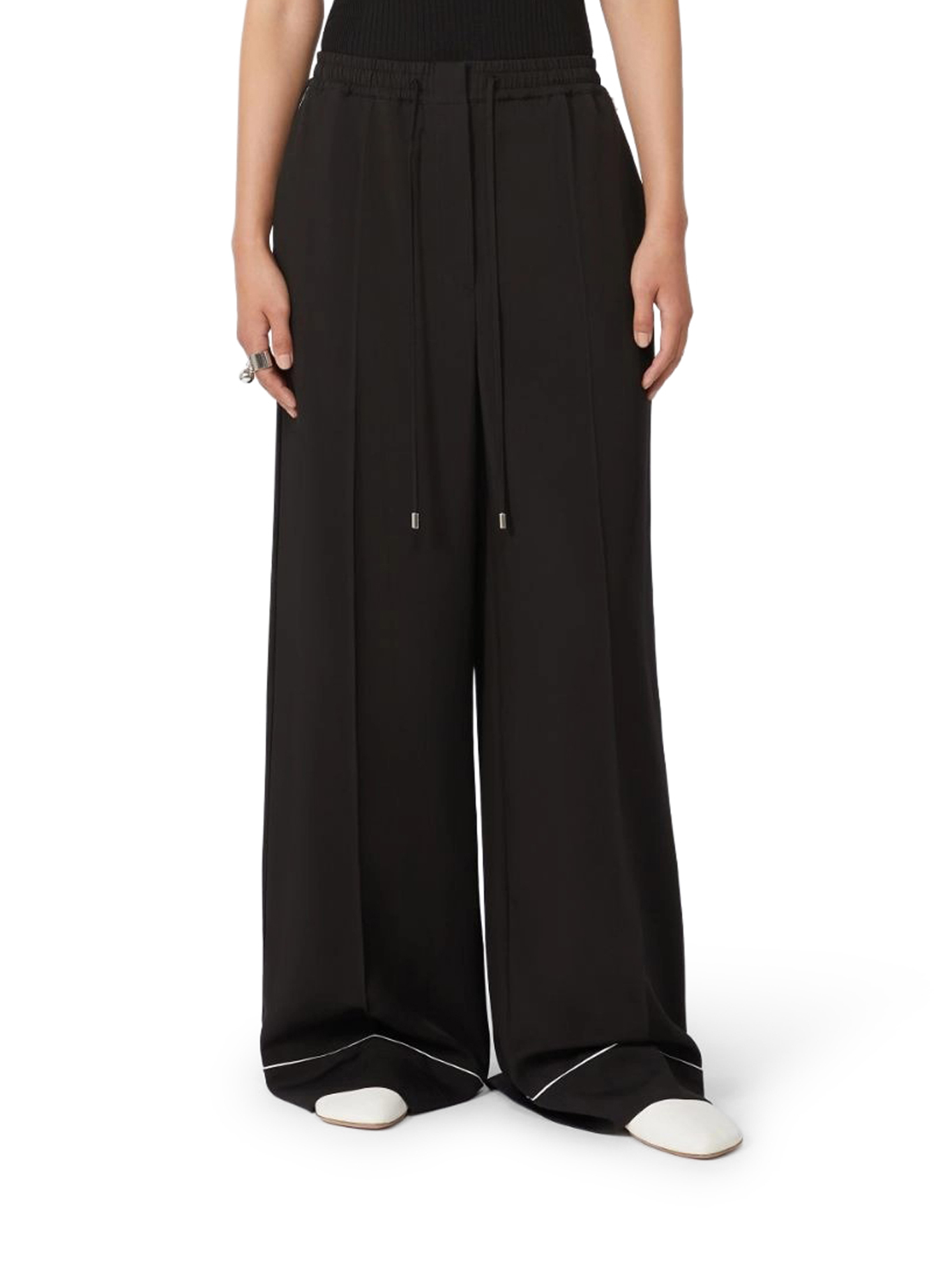 [SPORTMAX] Trousers SS26 2612131082600003 BLACK