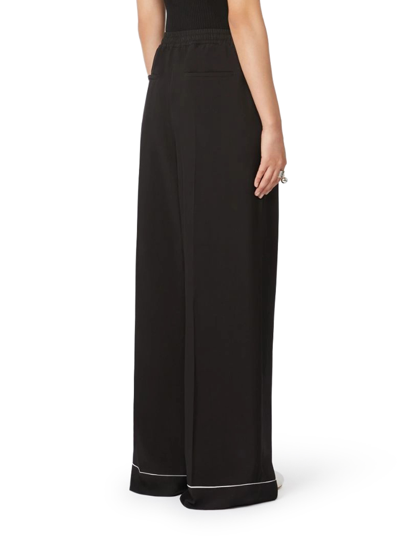 [SPORTMAX] Trousers SS26 2612131082600003 BLACK