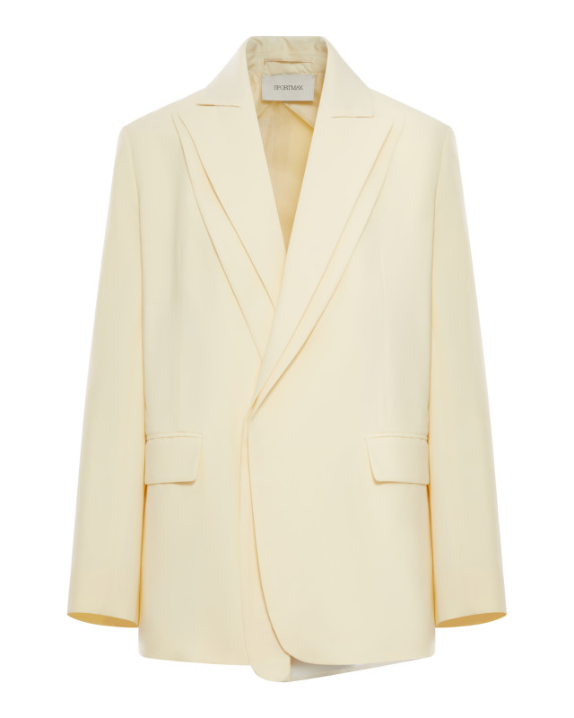 [SPORTMAX] Blazer SS26 2612041033600001 LIGHT YELLOW