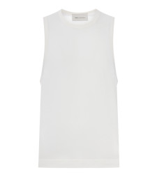 [Ami Paris] T-shirts Sleeveless SS26 HTP820JE0211136 BLANC CREME