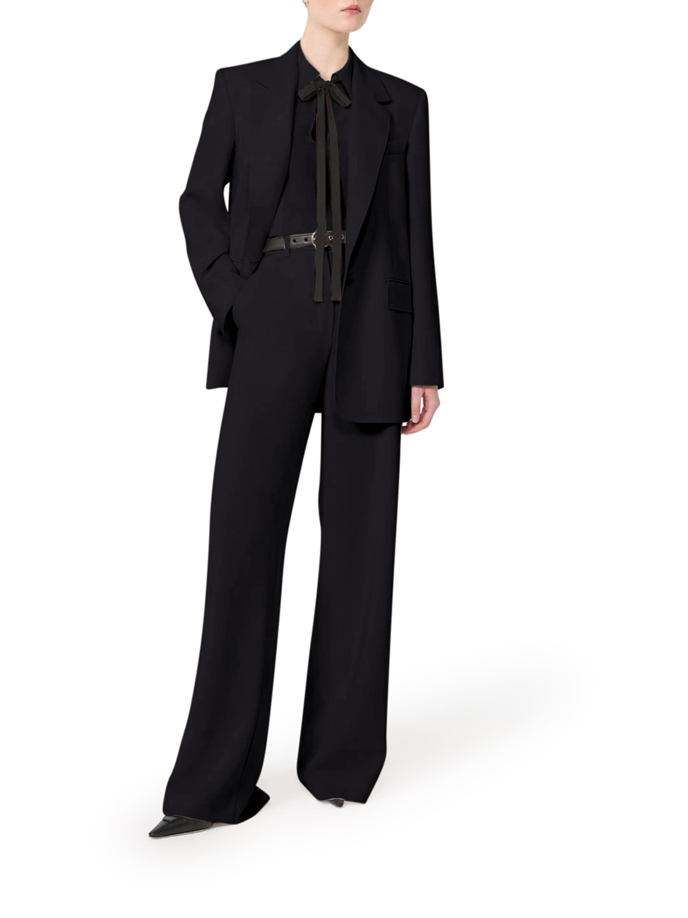 [MAX MARA STUDIO] Blazer SS26 2616041025600001 BLACK