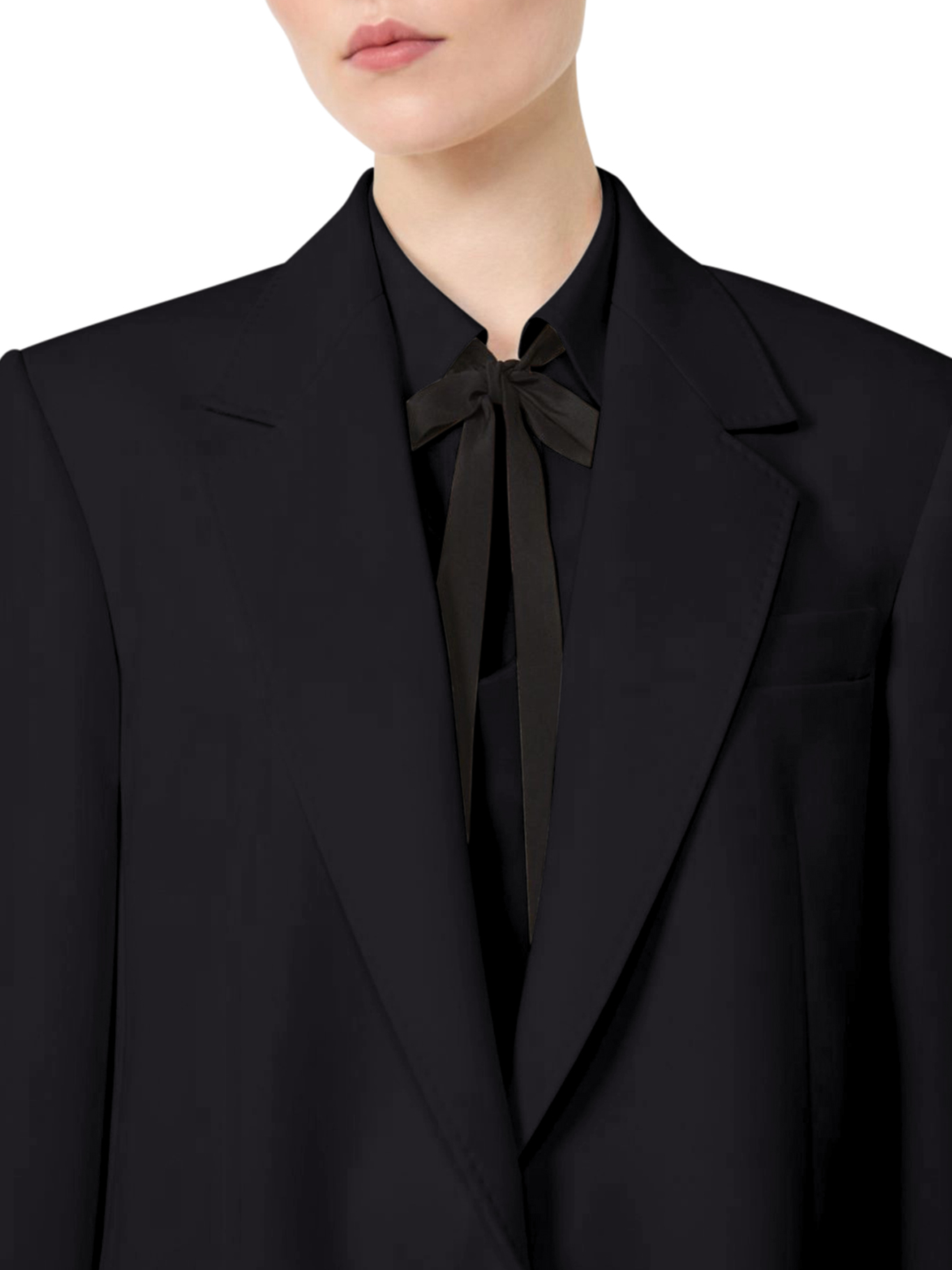 [MAX MARA STUDIO] Blazer SS26 2616041025600001 BLACK