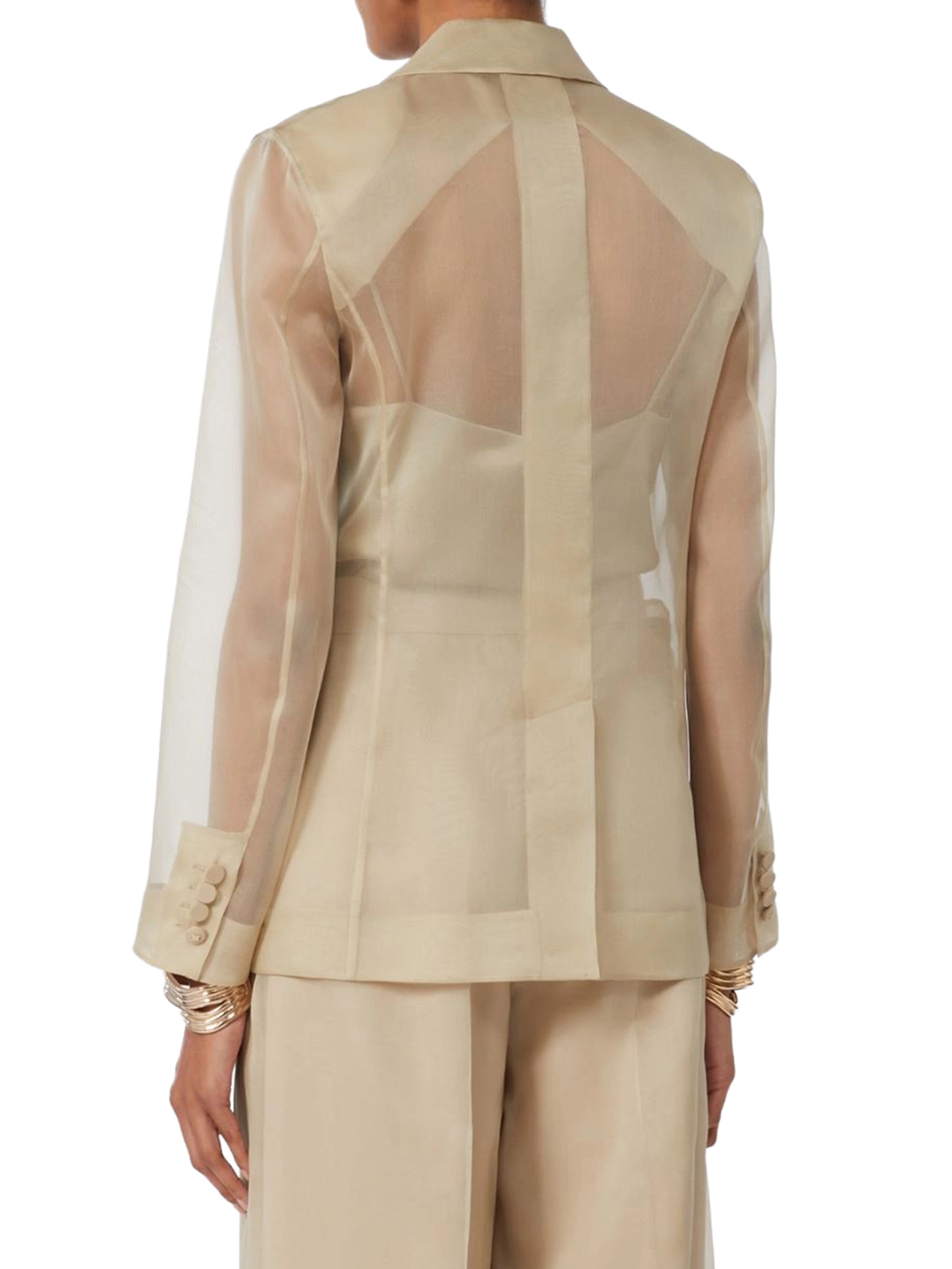 [MAXMARA PIANOFORTE] Blazer SS26 2611041014600001 SAND